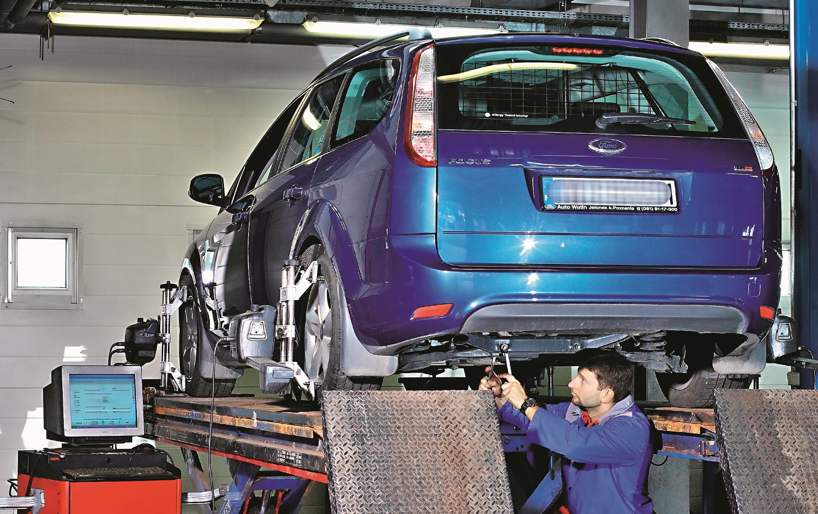 kontrola geometrii zawieszenia