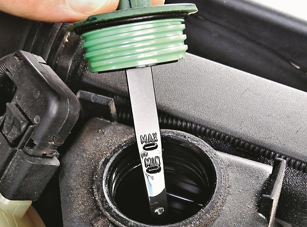 kontrola plynu serwa kierownicy