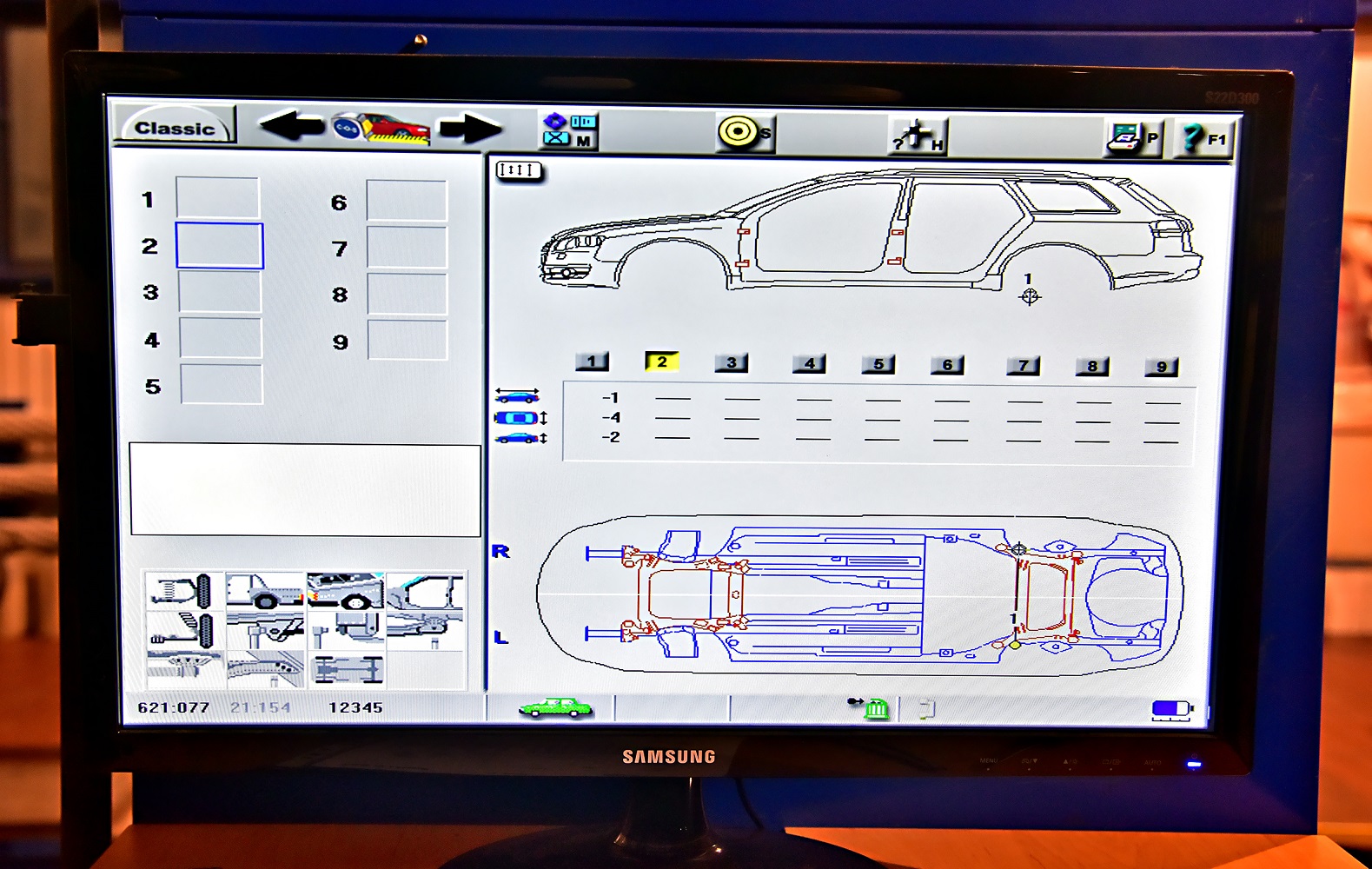 geometria nadwozia wynik badania