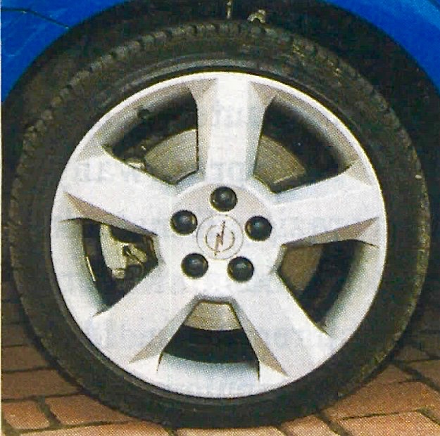 Opel Astra Coupe Turbo – koło
