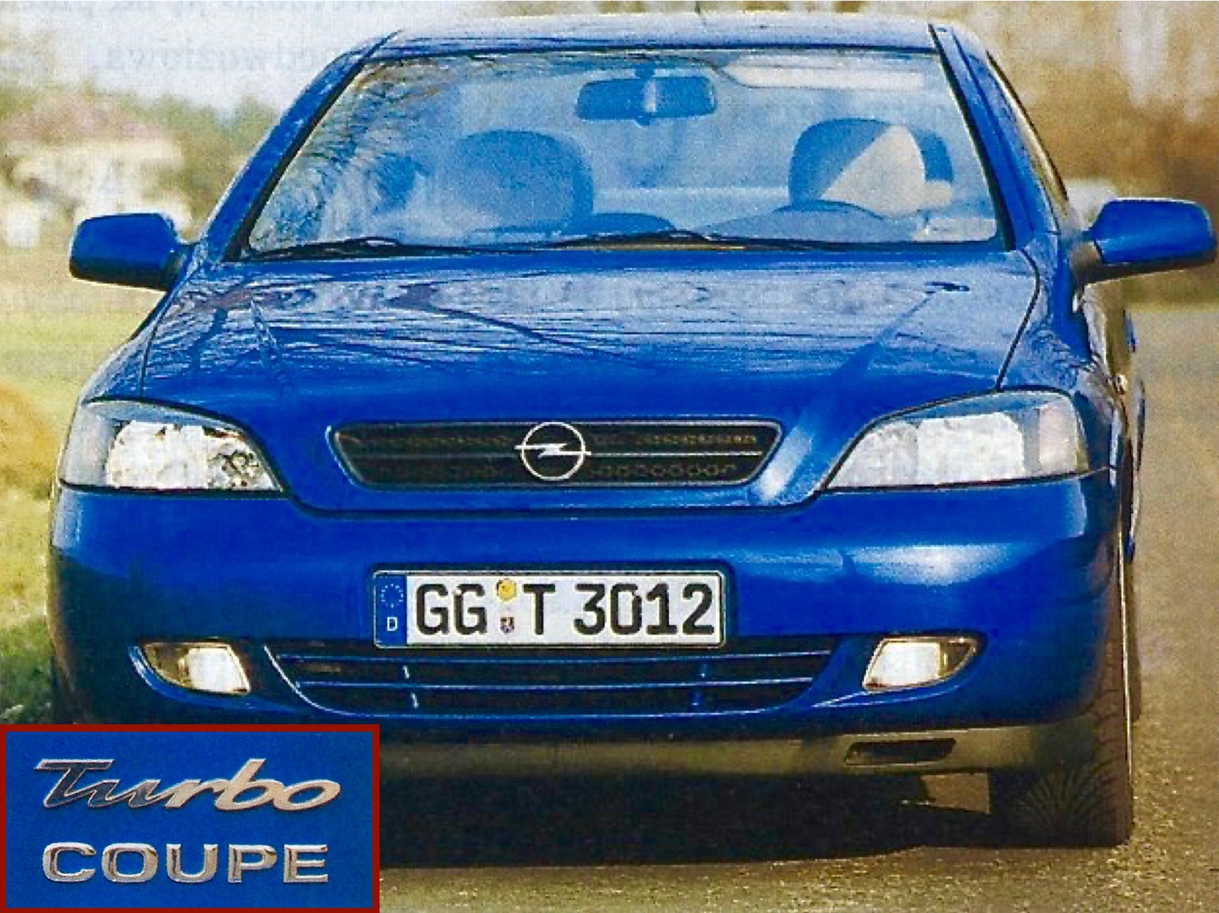 Opel Astra Coupe Turbo – przód