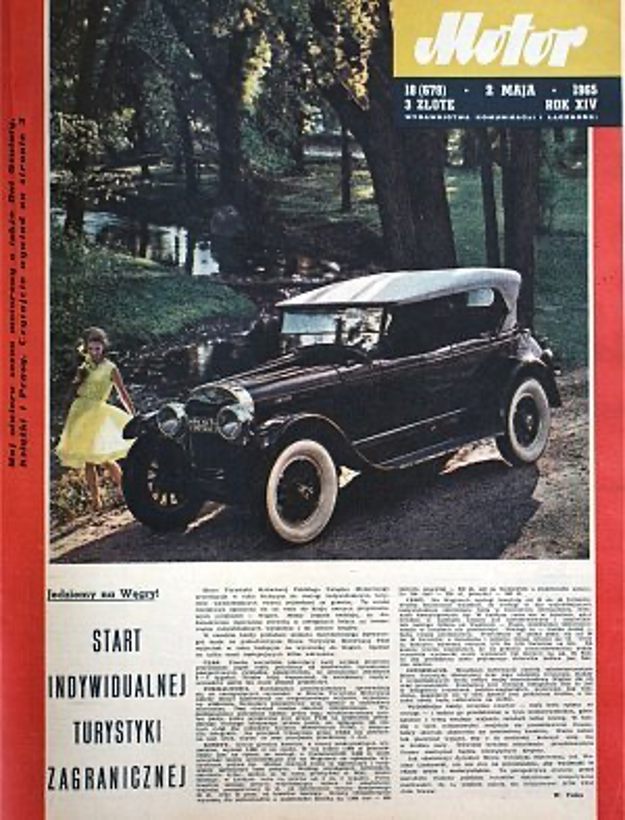 Motor nr 18 z 2 maja 1965 roku okładka