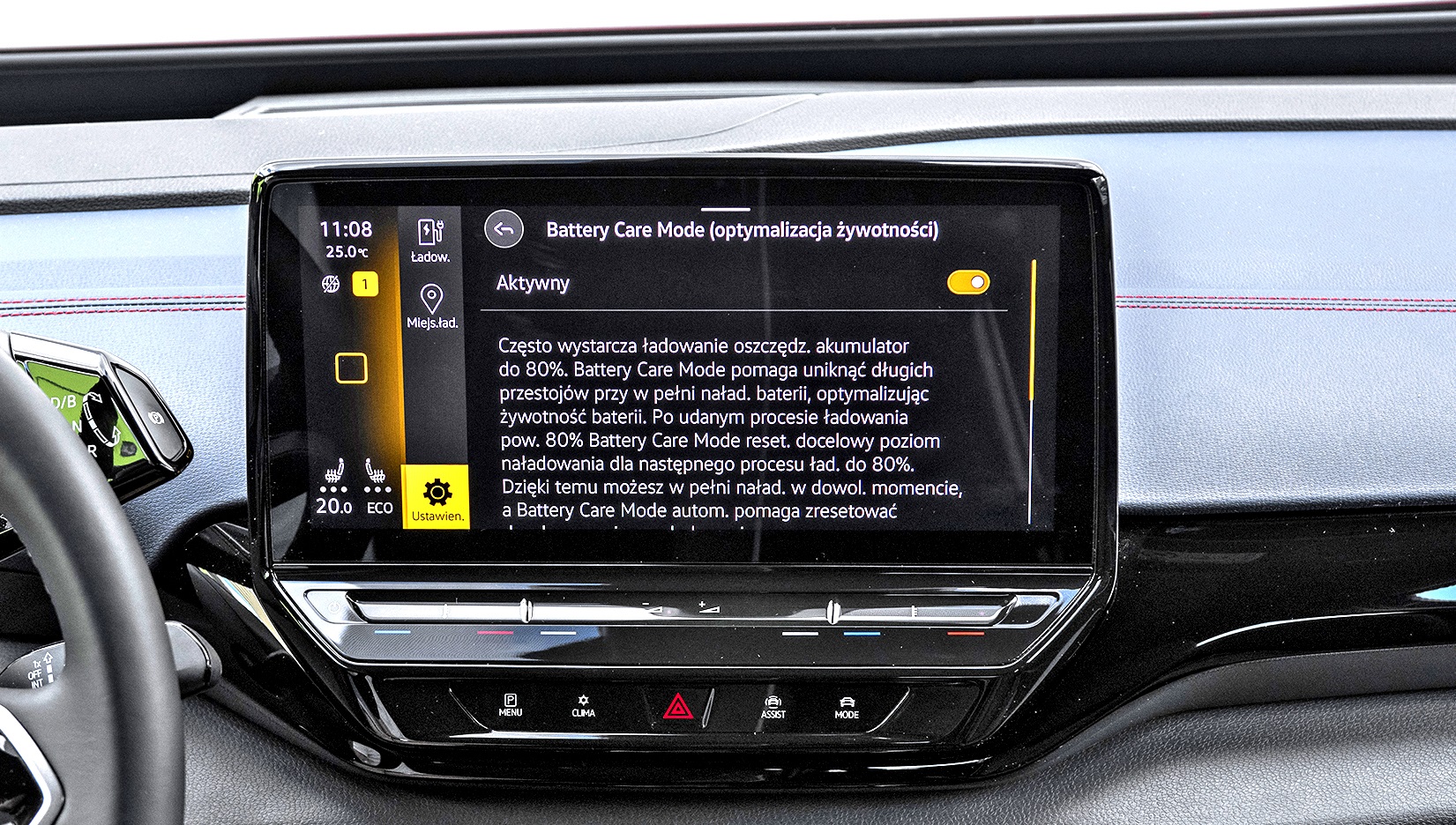 akumulatory aut elektrycznych wyswietlacz