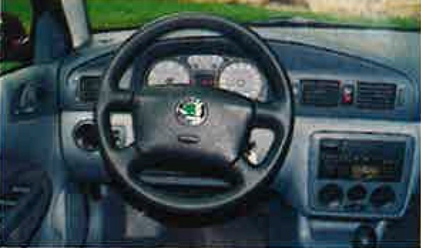 Skoda Octavia – deska rozdzielcza