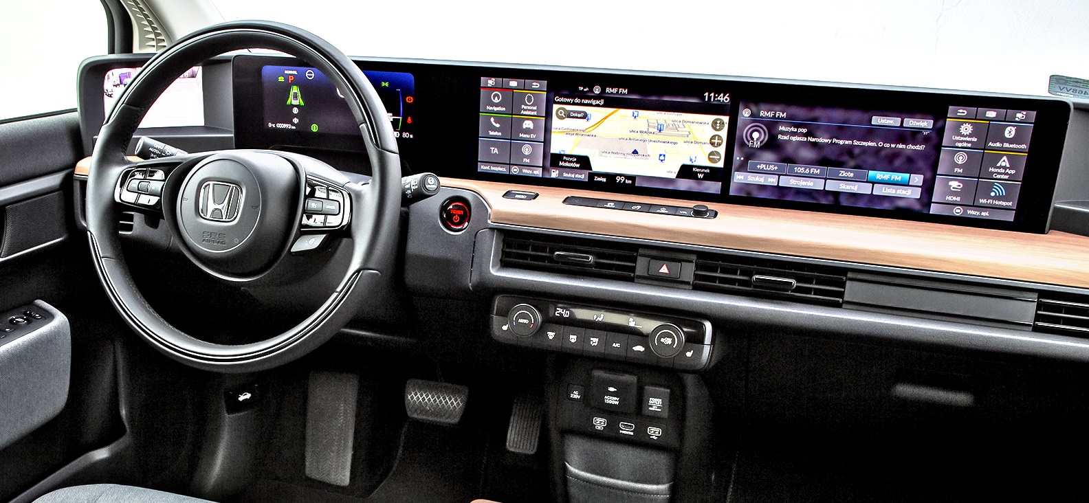 wyswietlacze honda