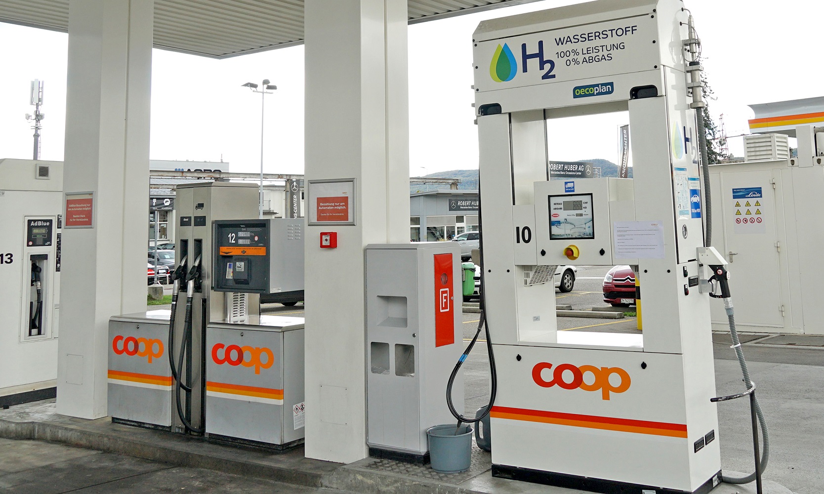 stacja tankowania wodoru