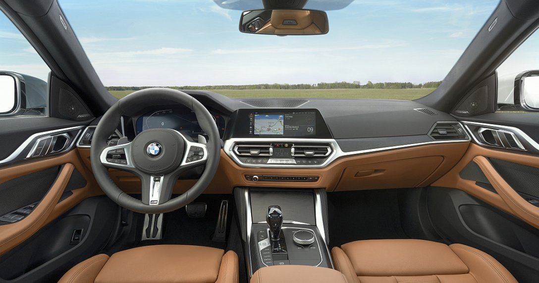 wnętrze BMW serii 4 Grand Coupe