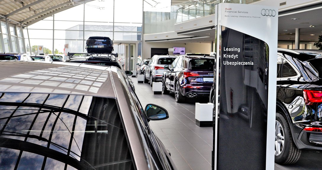 salon sprzedaży Audi