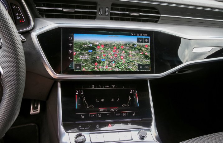 Audi A6 Avant - ekrany