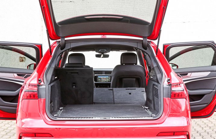 Audi A6 Avant - bagażnik