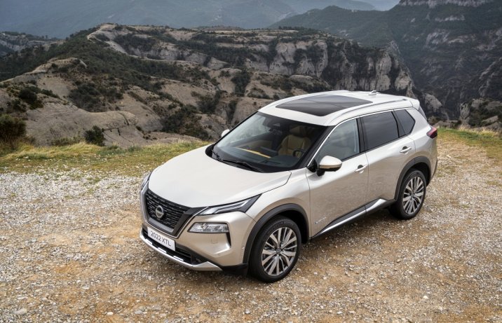 2023 Nissan X-Trail – widok z góry