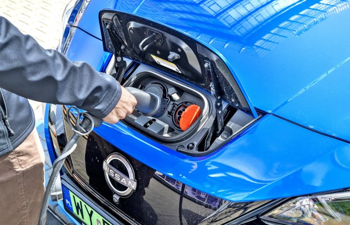 Nissan Leaf (2022) – gniazdo ładowania
