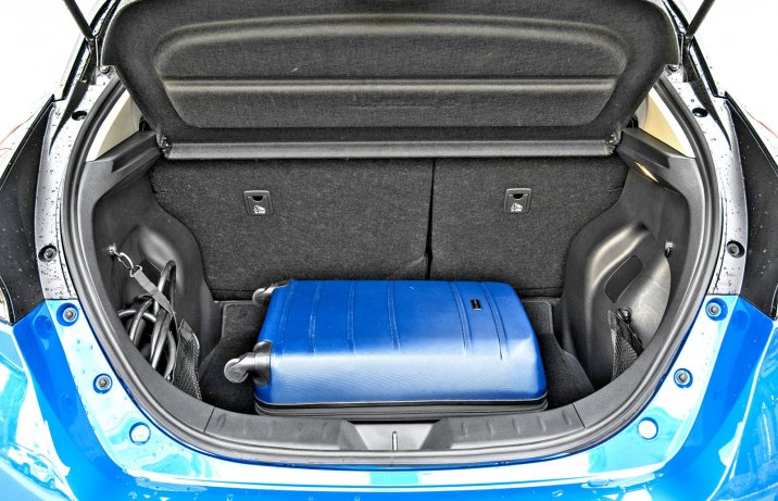 Nissan Leaf (2022) – bagażnik