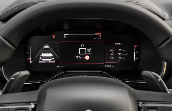 Citroen C5 Aircross - ekran wskaźników