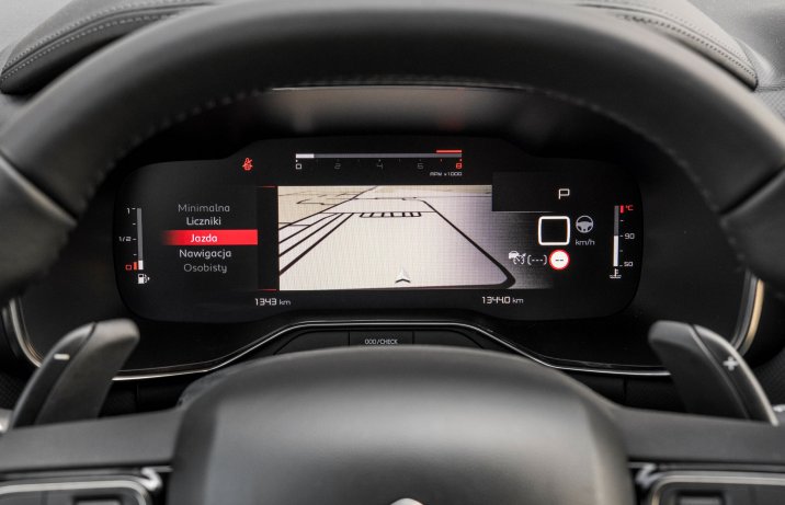 Citroen C5 Aircross - ekran wskaźników