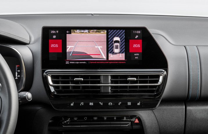 Citroen C5 Aircross - kamera cofania