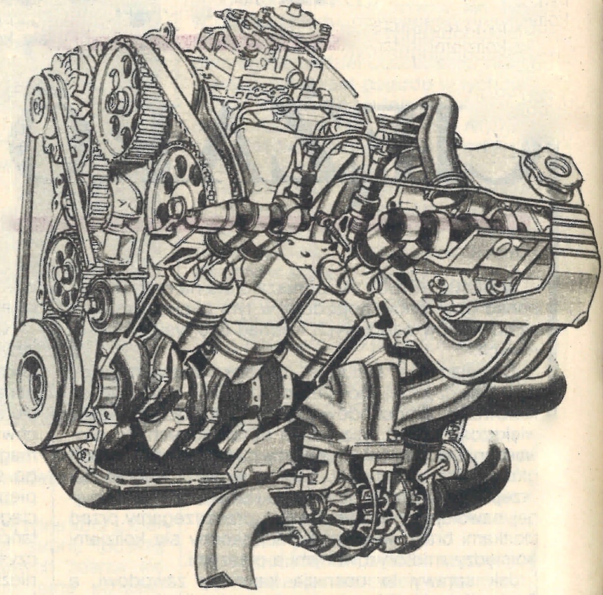 Fiat Uno Diesel - engine