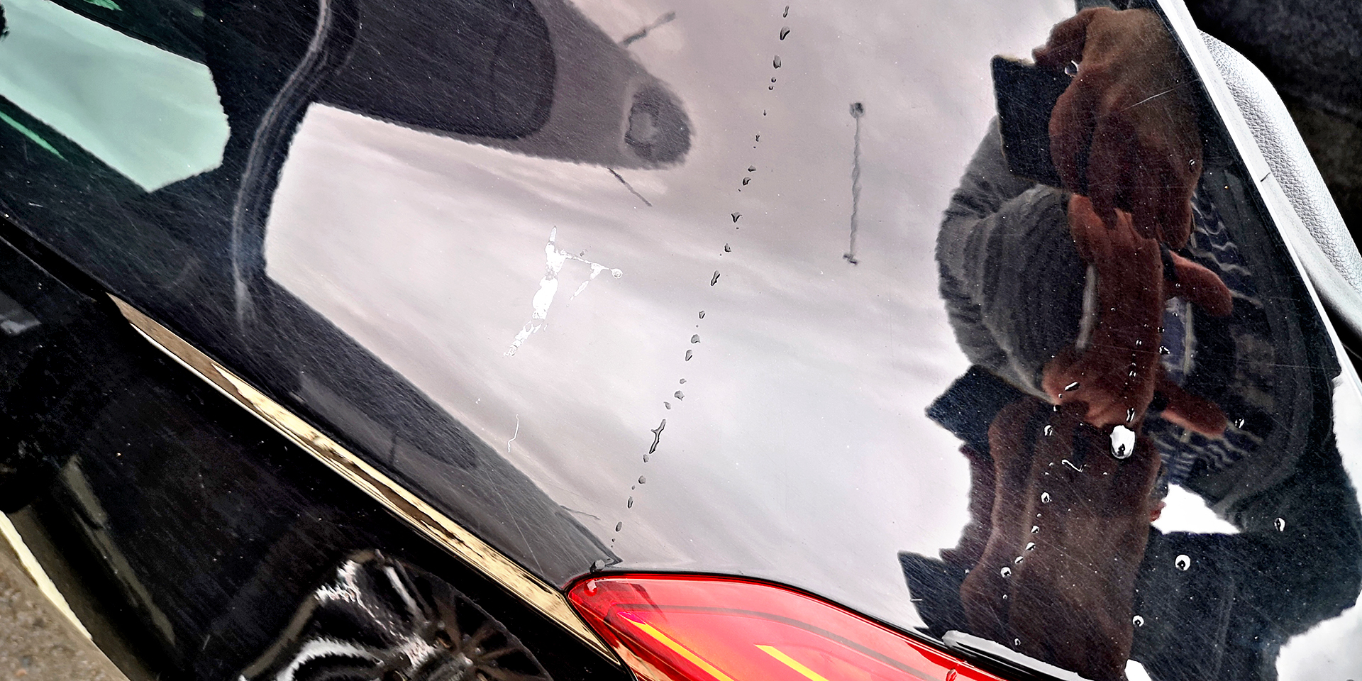 zabrudzenia z żywicy na aucie