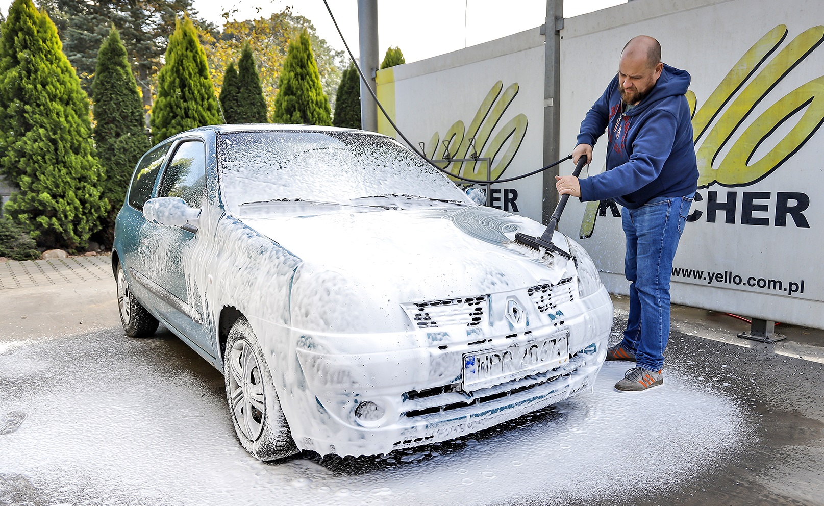 test preparat szybkoblysk mycie auta