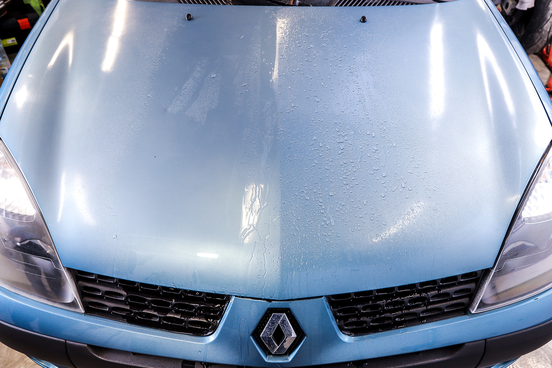 test preparat szybkoblysk przed po