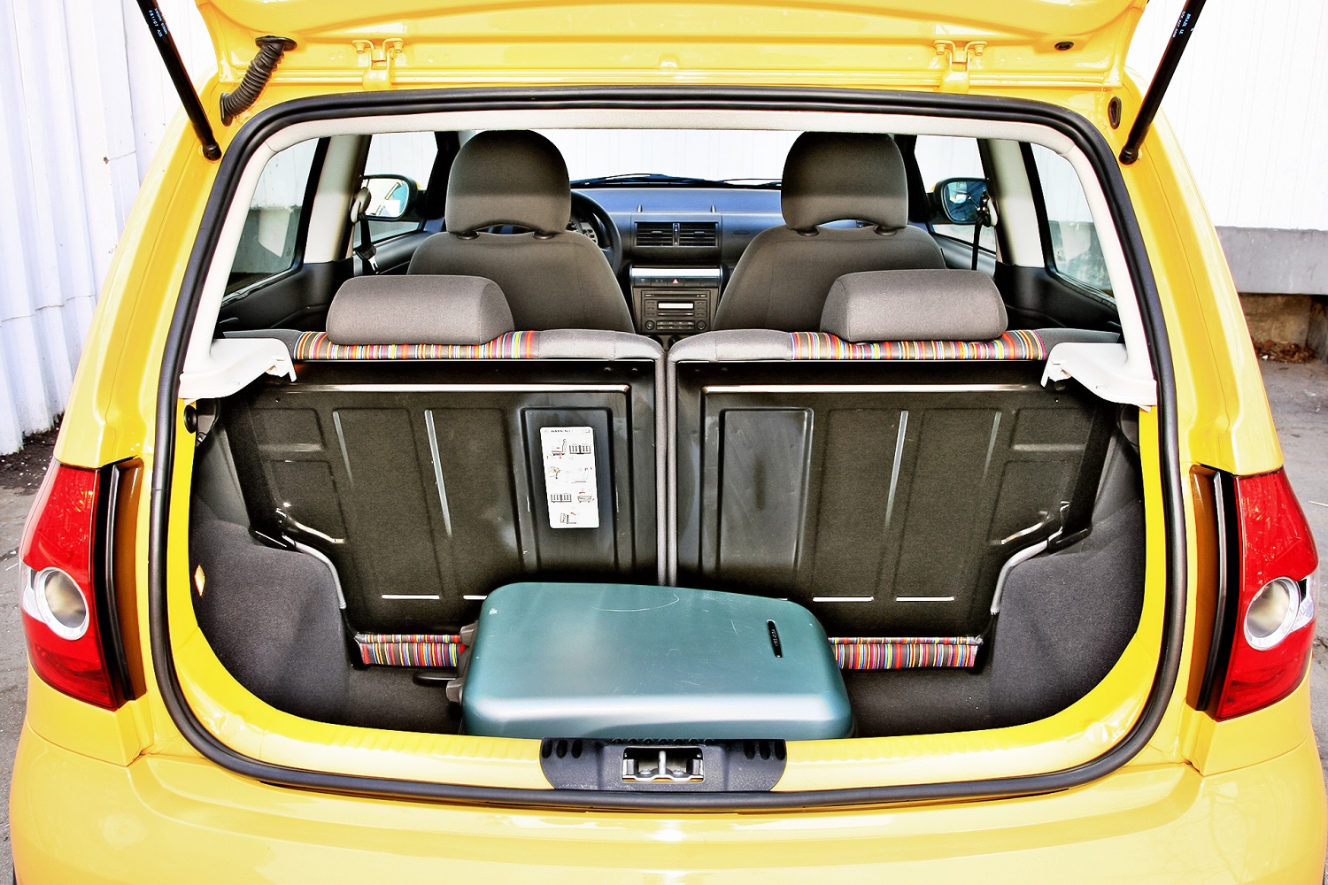 vw fox bagaznik