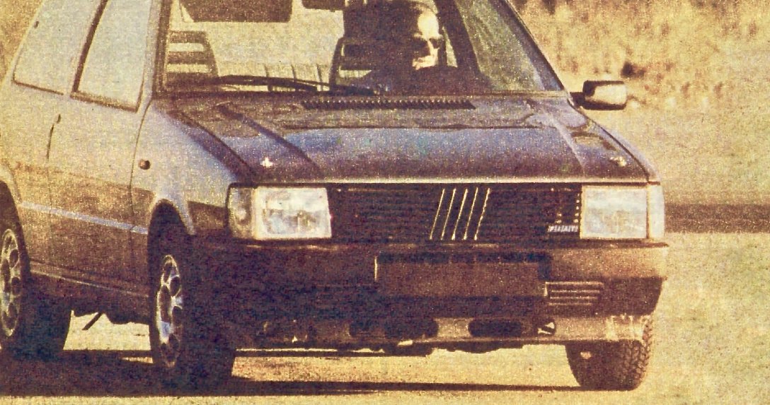 Fiat Uno Turbo prototyp – przód