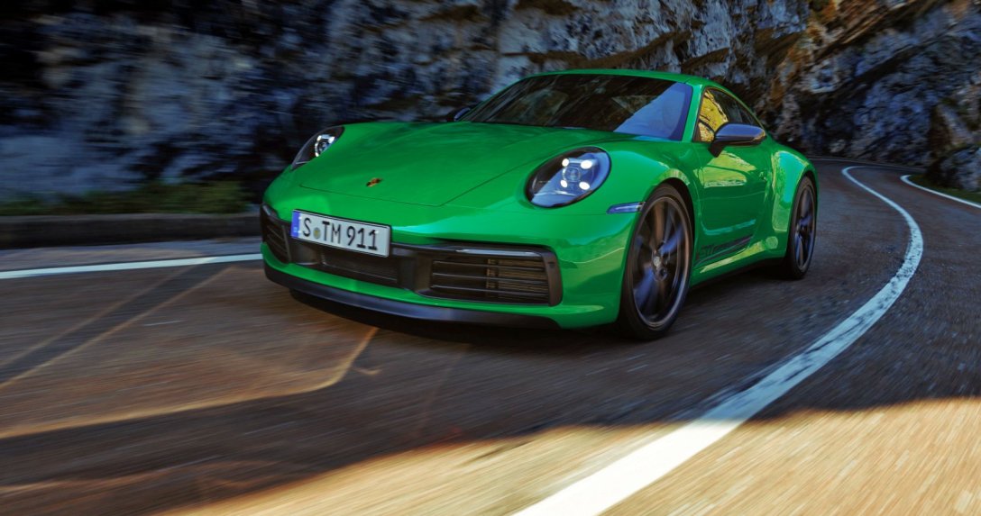 Porsche 911 Carrera T przód