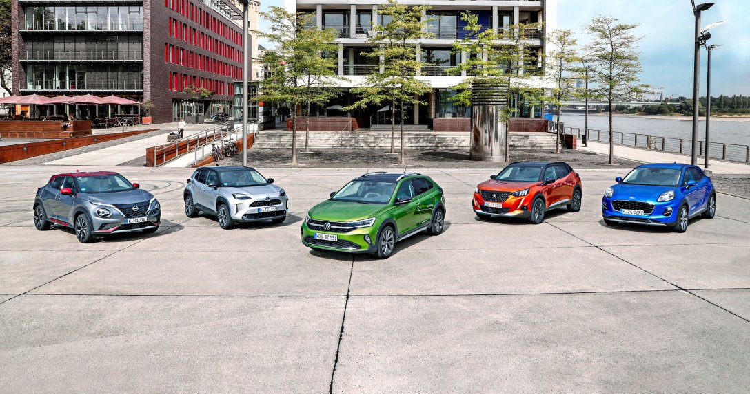 Porównanie 5 miejskich crossoverów