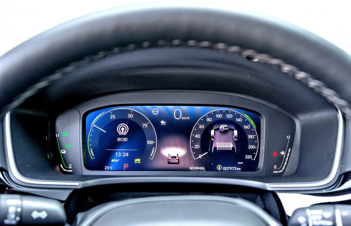 Honda Civic e:HEV - zestaw zegarów