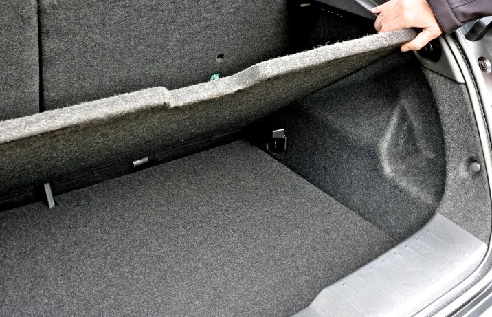 Nissan Juke - bagażnik