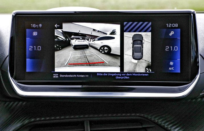 Peugeot 2008 - kamera