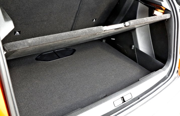 Peugeot 2008 - bagażnik