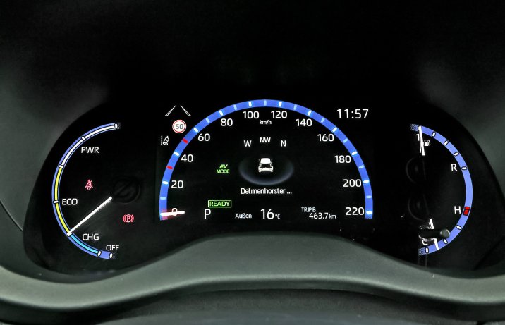 Toyota Yaris Cross - zegary