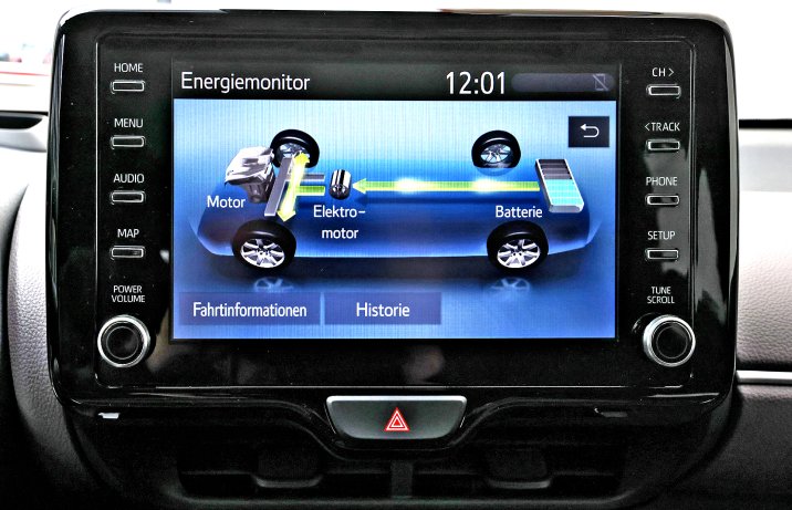 Toyota Yaris Cross - ekran