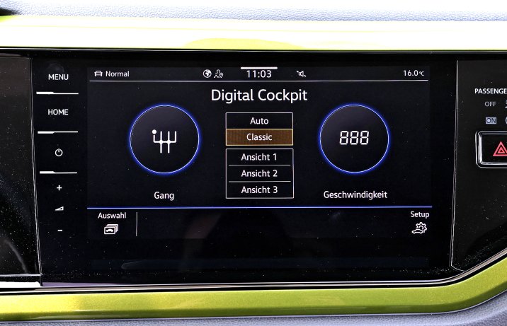 Volkswagen Taigo - ekran