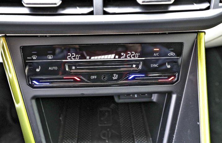 Volkswagen Taigo - klimatyzacja