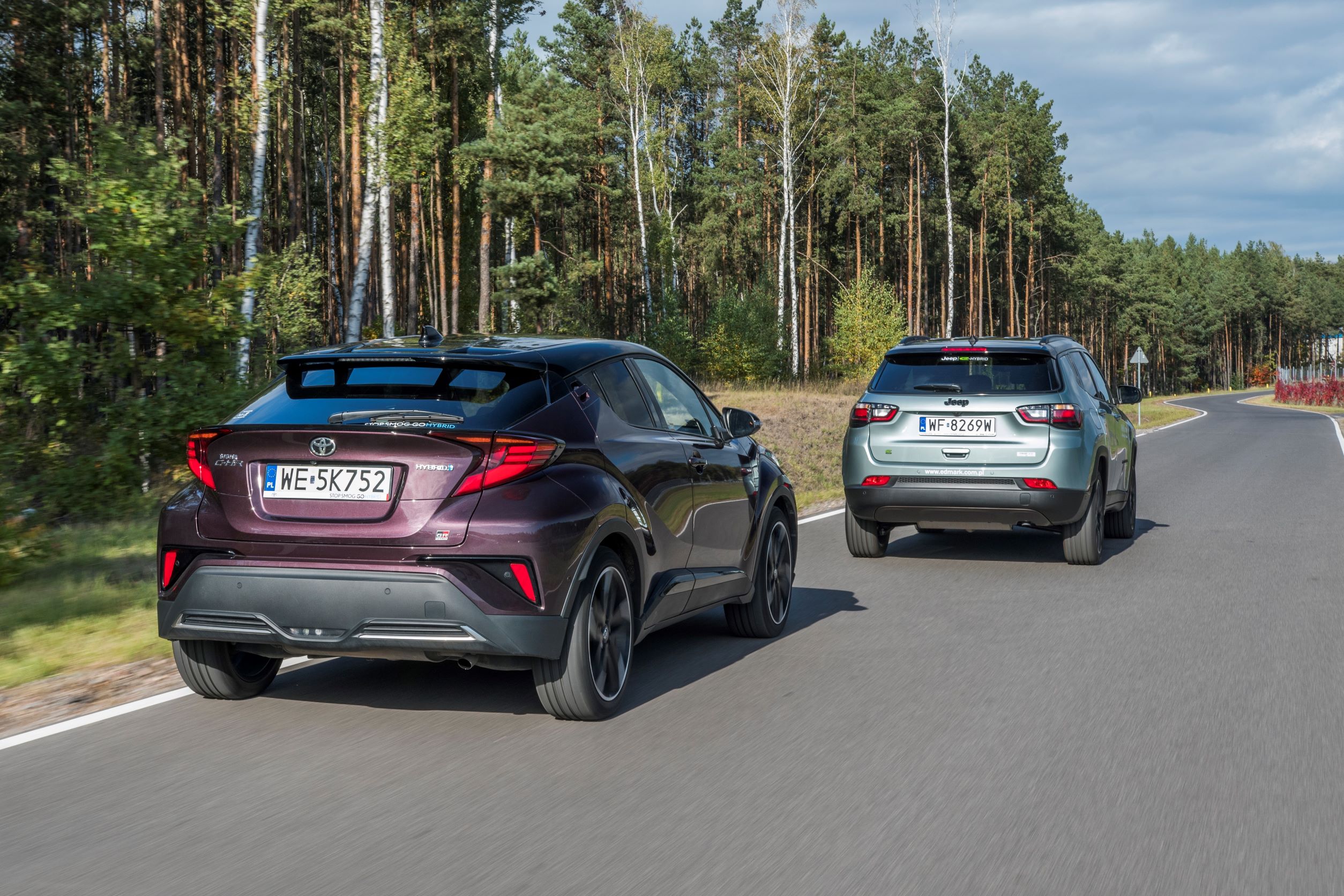 Jeep Compass, Toyota C-HR 2