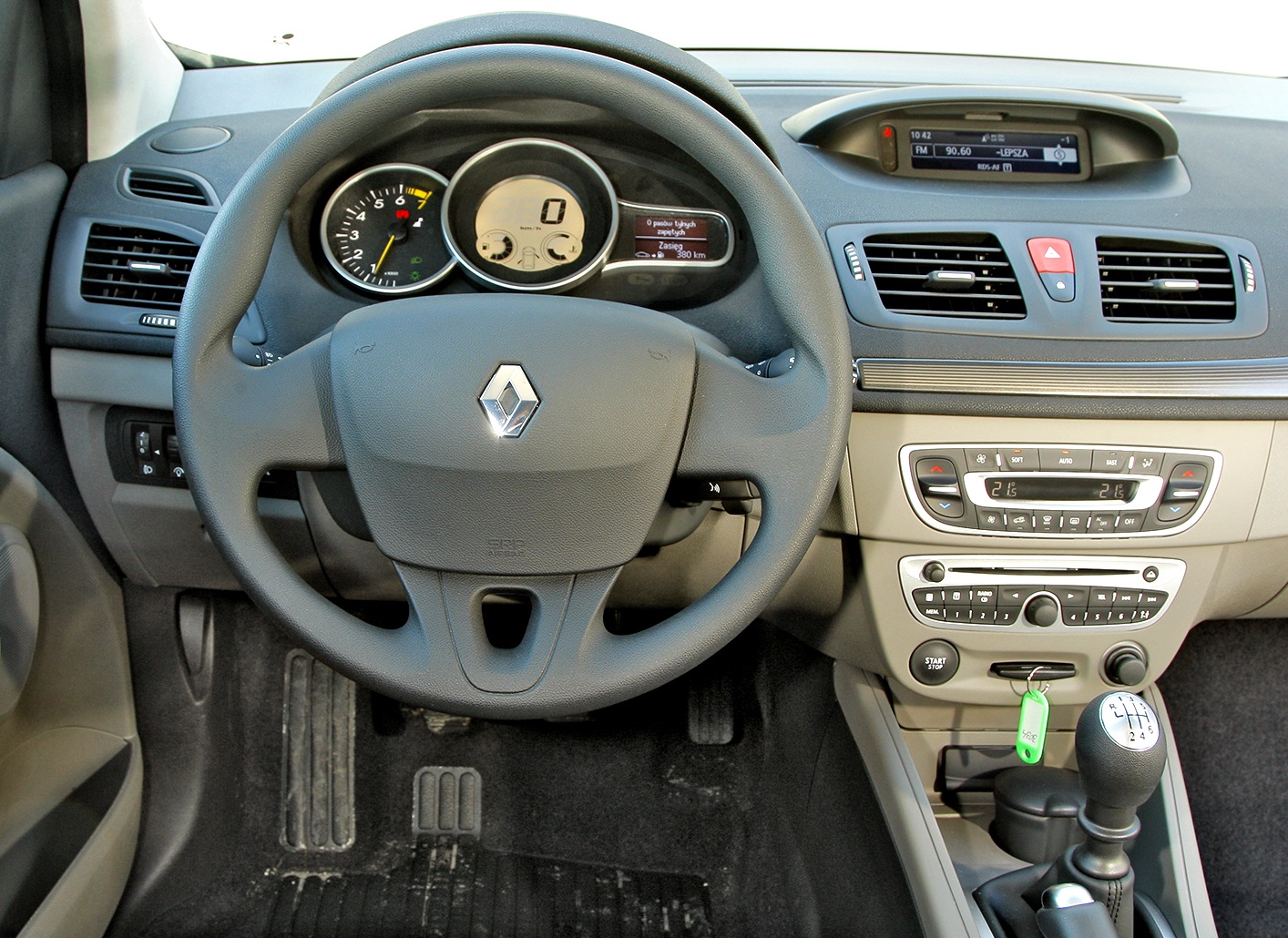 renault megane deska