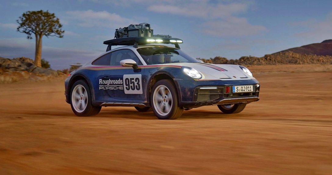 Porsche 911 Dakar przód
