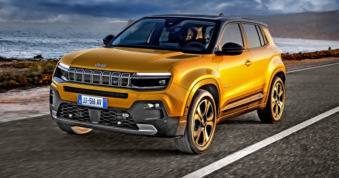 Jeep Avengerprzód w ruchu