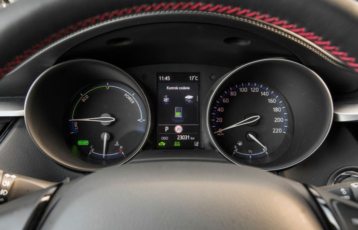 Toyota C-HR 2.0 Hybrid - zegary