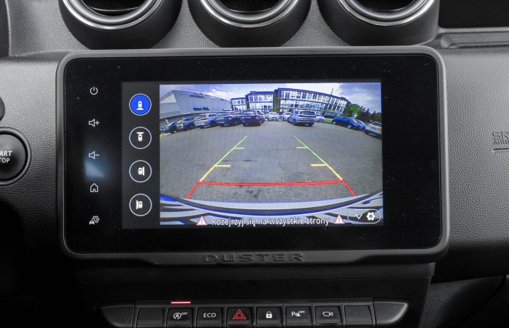 Dacia Duster - kamery