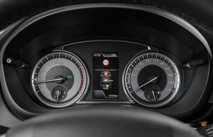 Suzuki S-Cross - zegary