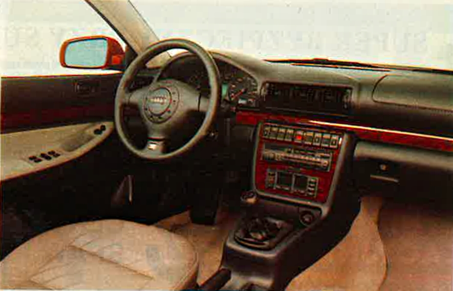 Audi A4 2.8 Quattro deska rozdzielcza