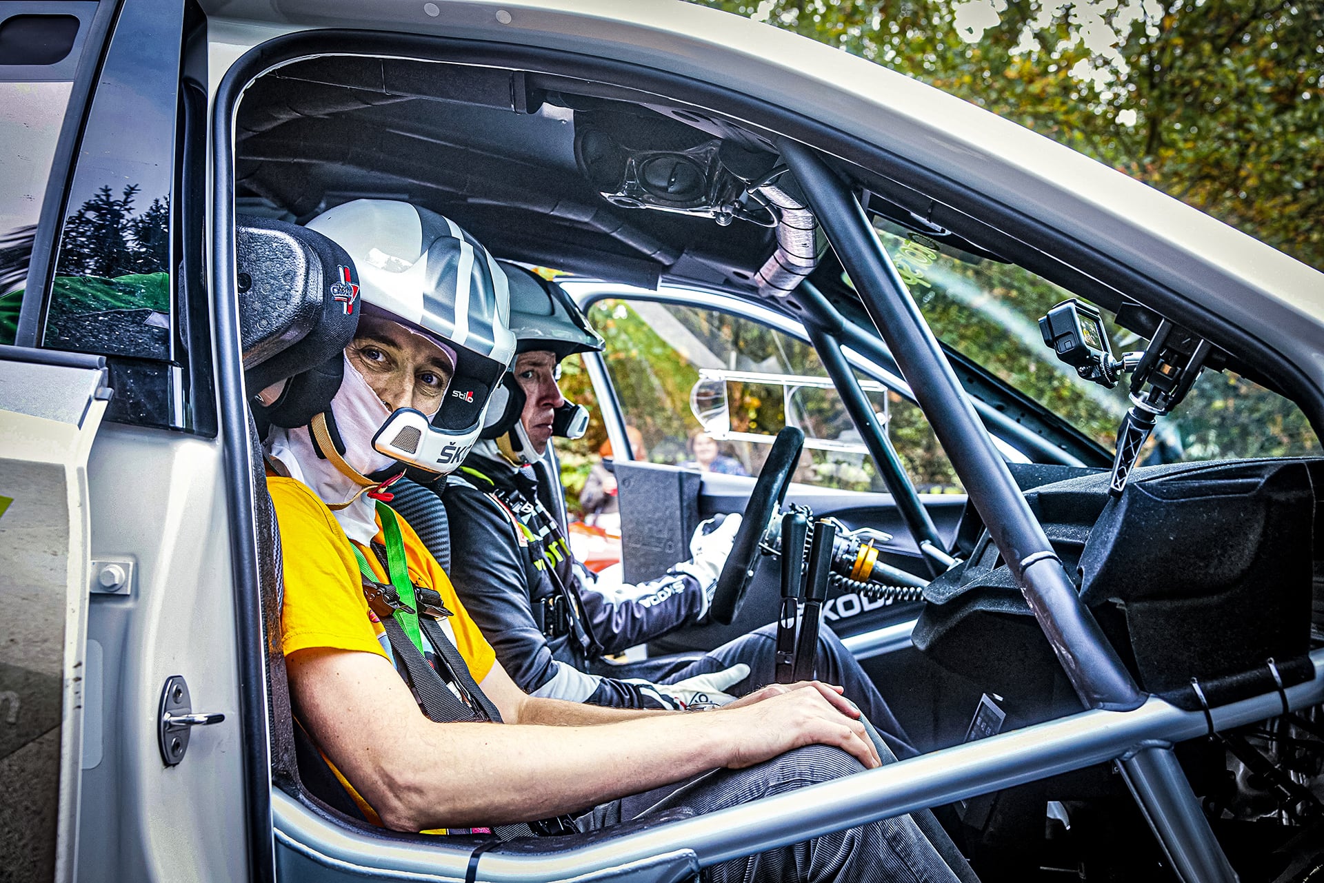 Skoda Fabia RS Rally Chris Mekke za kierownica