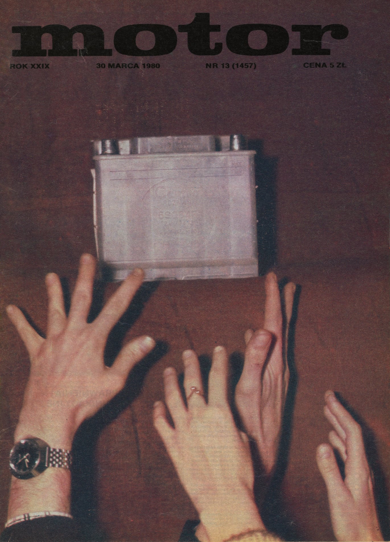 Motor nr 13 z 30 marca 1980 roku okladka