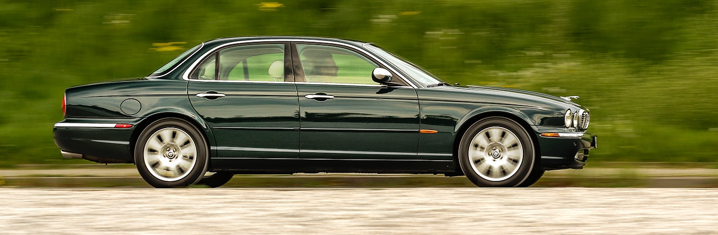 jaguar xj bok