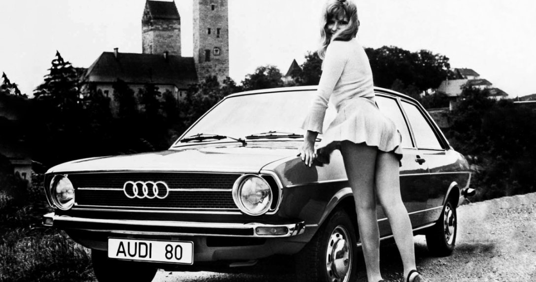Audi 80 B1 – przód i bok
