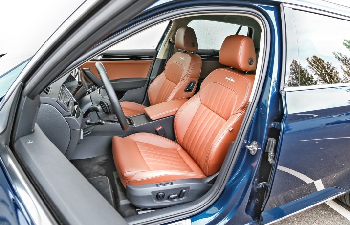 Skoda Superb Combi - fotele