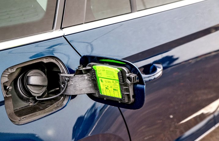 Skoda Superb Combi - skrobaczka